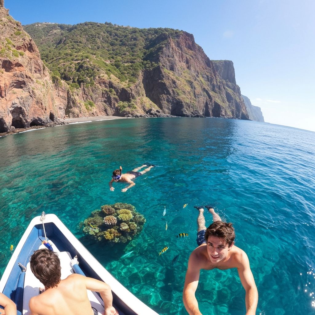 Swim & Snorkel - Madeira boat tours